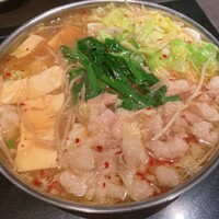博多もつ鍋 やま中 赤坂店 - もつ鍋(醤油味2人前)