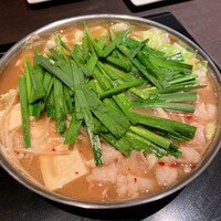 博多もつ鍋 やま中 赤坂店 - もつ鍋(醤油味2人前)