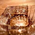 アルジャーノン シンフォニア - カクテル BLACK RUSSIAN 氷のアート