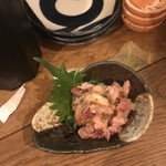 禁煙立呑み しば犬 - ぶりのなめろう