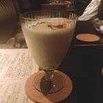 ザ バー ナノ フェムト - さつまいものカクテル、大学芋