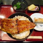 Unagi Kawa Zakanaryourioomoriya - ランチの鰻丼