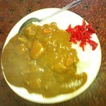 うな達 - 中盛りカレーこれでもかなり大盛り