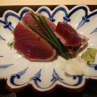 ぎんざ 一二岐 - 鰹の藁焼き
