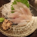 金町製麺 - ウマヅラハギの刺身肝付き