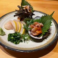 旬の貝盛り合わせ