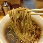 一〇そば - 濃い～お汁でそばが旨いね～