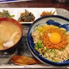 Izakaya An - オートミールBセット　納豆卵ご飯