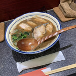 烈志笑魚油 麺香房 三く - 