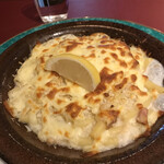 Yamasou - グラタン１２１０円。ランチと比較するとかなりのお値段ですので、期待し過ぎました。素朴な味わいで、好みにピッタリですが、具が寂しくて。。