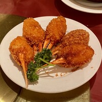 大珍樓 - カニ爪揚げ