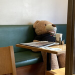 クリントン・ストリート・ベイキング・カンパニー - お店のクマのぬいぐるみ！私物じゃないよ♡