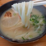 本場かなくま餅 福田 - 白みそあん雑煮うどん(620円)