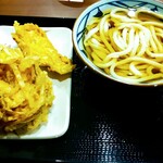 Marugame Seimen - かけ、かしわ天、かき揚げ