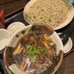 Soba Miyabiya - 鶏きのこセイロ 1200円