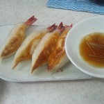 中華そば あまのや - エビ餃子