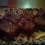 バーハクシ - 吉野こんにゃくのガーリックステーキ