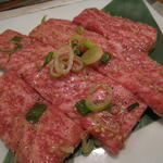 桔梗苑 - 黒毛和牛上ロース　塩