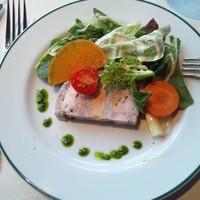 ブラッスリーオザミ 東京スカイツリータウン･ソラマチ店 - 比内地鶏とフォアグラのテリーヌサラダ添え