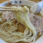 青竹手打ラーメン 日向屋 - この麺が､じつに旨い！