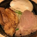 麺屋一燈 - 地鶏そば（塩/大和肉鶏)+小ライス