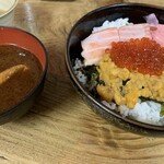 谷町 一味禅 - 贅沢丼（¥1500）