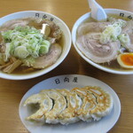 青竹手打ラーメン 日向屋 - 本日の･･･。