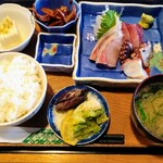 Kushiya - 刺身盛り合わせ定食