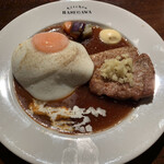 Kitchen Hasegawa - 目玉焼きハンバーグ＆ポークジンジャー　　1290円