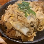 純愛うどん なでしこ - カツ丼セット（ごはん少なめ）（￥1050）