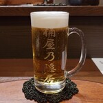 桶家乃隠居 - サッポロ黒ラベル生ビール