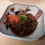 あじさい - 牛丼の具みたいなの