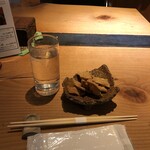 千寿 竹やぶ - 蕎麦チップ（サービス）