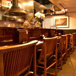 地鶏 安東 - カウンター席