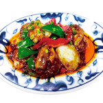 Sichuan stir-fried squid