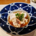 寿司はアラカルトで 寿し長 栄 - 白子ポン酢