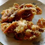 手打ちうどん 清水屋 - 小海老のかき揚