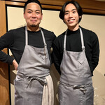 restaurant KAM﻿ - 左 : 田代圭佑氏  右 : 本岡将氏