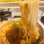 ひだりうま - 麺の力強さは言わずもがな、最高です