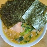ラーメン 虎ノ穴 - ラーメン並＋のり増し