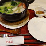 ビストロ茶葉蘭 - 特製野菜のスープ煮