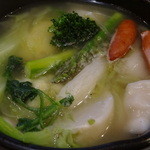 ビストロ茶葉蘭 - 特製野菜のスープ煮