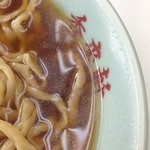 秀来軒 - 醤油ラーメン　煮豆腐　2012年12月