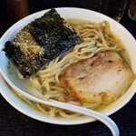 塩そば専門店 桑ばら - 麺が太い塩そば