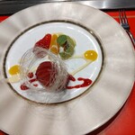 ステーキハウス 千萬 - デザート　肉は撮らなくても素敵女子たちがインスタに撮ってる