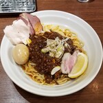 中華ノ麺 シンフウ - 汁なし麻婆麺 ３種のせ