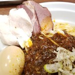 中華ノ麺 シンフウ - 汁なし麻婆麺 ３種のせ