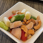 ホテルオークラレストラン名古屋 中国料理 桃花林 - 鶏肉とカシューナッツの炒め