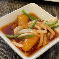 ホテルオークラレストラン名古屋 中国料理 桃花林 - 白身魚のピリ辛甘酢ソース