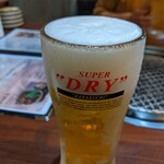 Yakiniku Rien - 生ビール